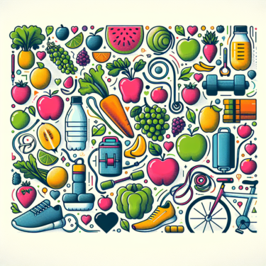 Ide Kreatif Poster Gaya Hidup Sehat yang Mudah Digambar