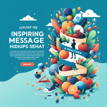 Explore the Inspiring Message of "Lirik Mars Hidup Sehat" for a Healthier