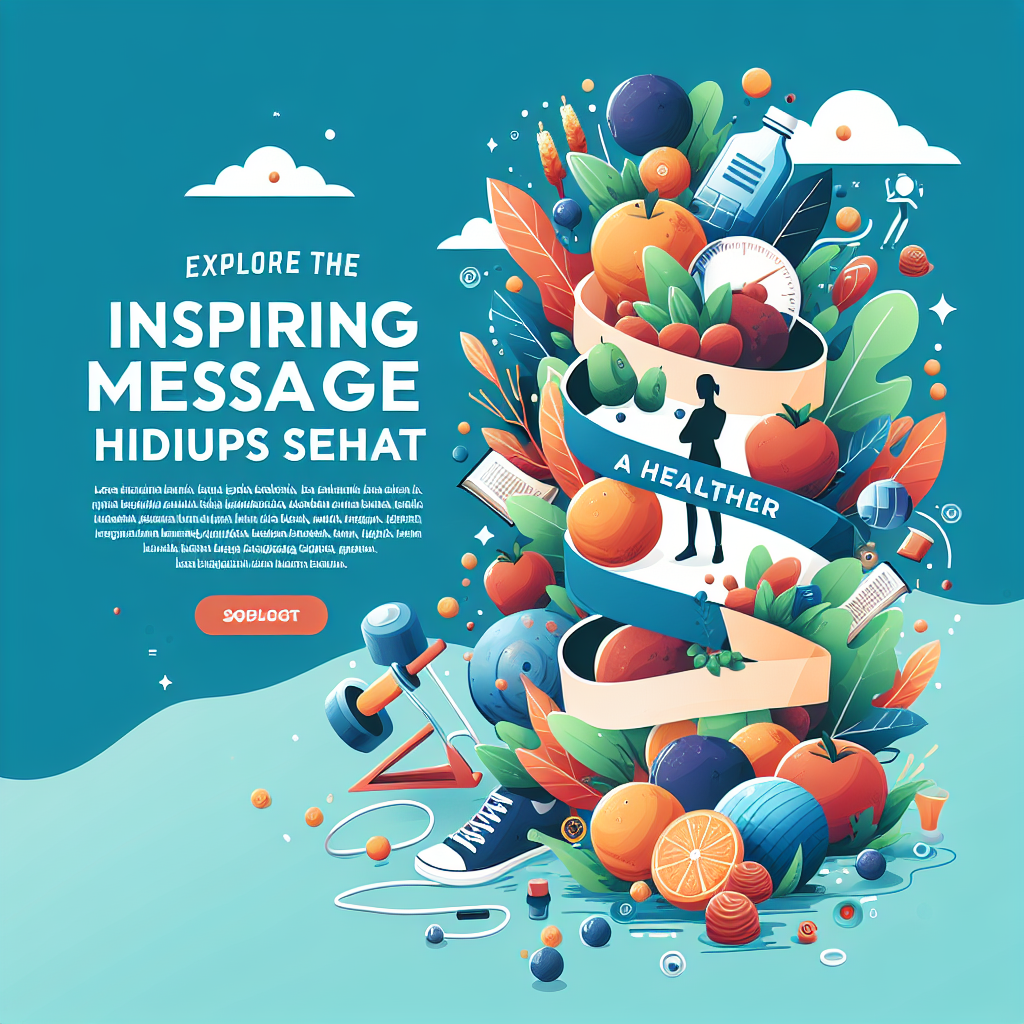 Explore the Inspiring Message of "Lirik Mars Hidup Sehat" for a Healthier